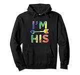 Gay Couple Matching I'm His LGBT Pride Pullover Hoodie