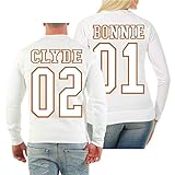 Spaß kostet Partner Sweatshirt Bonnie & Clyde Premium Limited 2021 (mit Rückendruck) Größe XS - 4XL