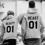 Beauty und Beast – Pärchen Pullover